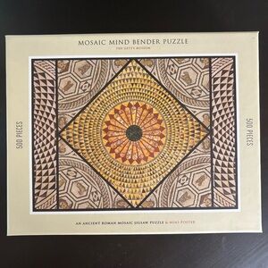 3/$20 🧩 Mosaic Mind Bender 500 Piece Jigsaw Puzzle by Potter Puzzles